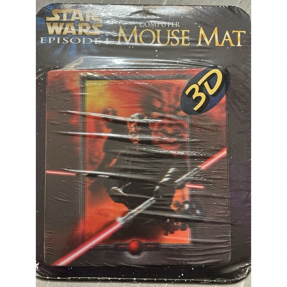 American Covers Star Wars Episode 1 Darth Maul 3D Computer Mouse Pad - NEW